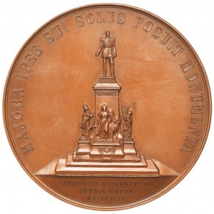 Russland, Alexander III., Medaille von der Enthüllung der Statue von Alexander II. in Helsinki 1894