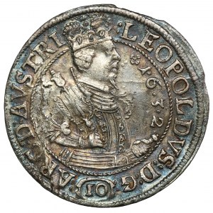 Austria, Leopold V, 10 Kreuzer Hall 1632