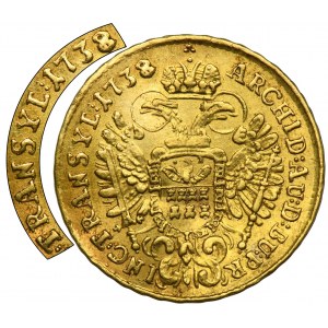 Austria, Karol VI, Dukat Karlsburg 1738 - RZADKI