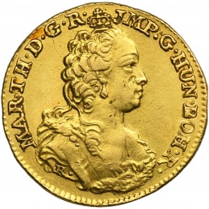 Niderlandy Austriackie, Maria Teresa, Souverain d'or Antwerpia 1750