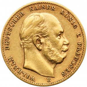 Deutschland, Königreich Preußen, Wilhelm I., 10 Mark Hannover 1874 B