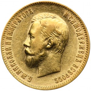 Russland, Nikolaus II., 10 Rubel St. Petersburg 1903 AP