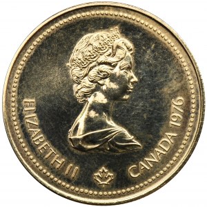 Kanada, Elżbieta II, 100 Dolarów Ottawa 1976 Letnie Igrzyszka Olimpijskie w Montrealu