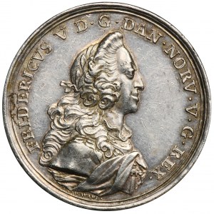 Deutschland, Herzogtum Oldenburg, Friedrich V. Oldenburg, Medaille zum 300-jährigen Bestehen des Hauses Oldenburg 1749