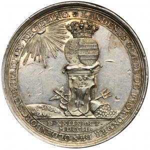 Deutschland, Herzogtum Oldenburg, Friedrich V. Oldenburg, Medaille zum 300-jährigen Bestehen des Hauses Oldenburg 1749