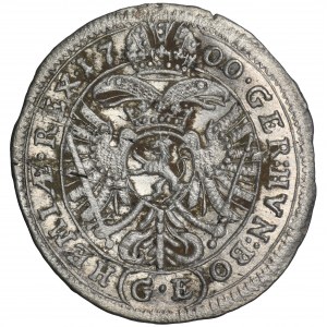 Österreich, Leopold I., 3 Krajcary Prag 1700 GE