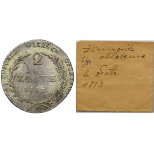 Die Belagerung von Zamość, 2 Zloty 1813