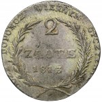 Die Belagerung von Zamość, 2 Zloty 1813