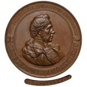 Medal minted to commemorate Jędrzej Zamojski 1850 - Radnitzki