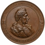 Medal wybity dla upamiętnienia Jędrzeja Zamojskiego 1850 - Radnitzki - PIĘKNY