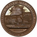 Medal wybity dla upamiętnienia Jędrzeja Zamojskiego 1850 - Radnitzki - PIĘKNY