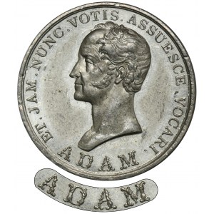 Medaille Fürst Adam Czartoryski ohne Datum