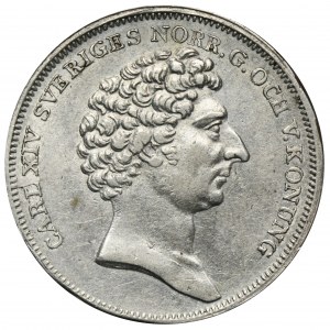 Schweden, Karl XIV. Johann, 1/4 Taler (riksdaler) Stockholm 1830