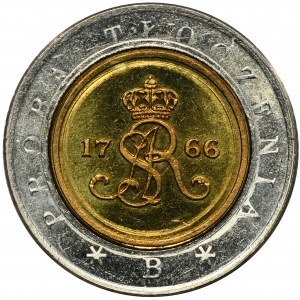 PRÓBA TŁOCZENIA, 5 złotych 1994 B