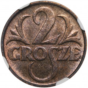 2 grosze 1933 - NGC MS65 RB