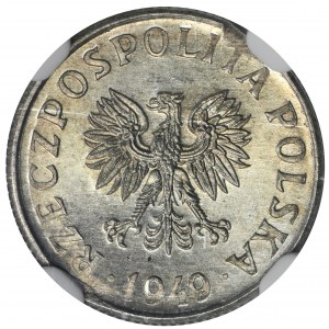 DESTRUKT, 2 Pfennige 1949 - NGC MS66