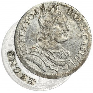 Johannes II. Kasimir, Ort Wschowa 1651 MW - AUSSERORDENTLICH RAR, REGN P