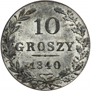 10 groszy Warszawa 1840 MW