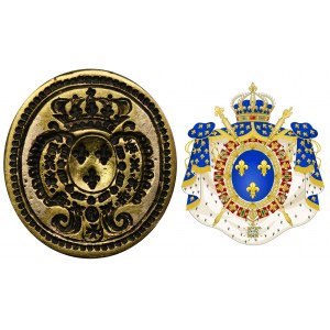 Pieczęć kancelaryjna króla Francji Ludwika XVI