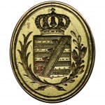 Private seal of the King of Saxony Friedrich August III Wettin