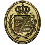 Private seal of the King of Saxony Friedrich August III Wettin