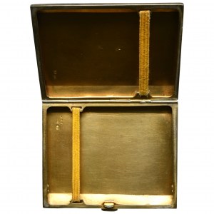 Cigarette case or business card holder with the coat of arms of Lubicz