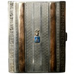 Cigarette case or business card holder with the coat of arms of Lubicz