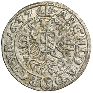 Austria, Ferdynand III, 3 Krajcary Wiedeń 1637