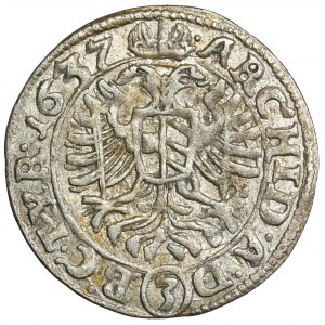 Österreich, Ferdinand III, 3 Krajcars Wien 1637