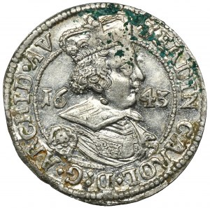 Austria, Ferdinand Karl, 3 Kreuzer Hall 1643