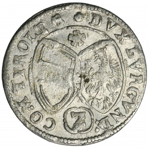 Austria, Ferdynand Karol, 3 Krajcary Hall 1643