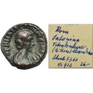 Roman Provincial, Egypt, Alexandria, Salonina, Tetradrachm - ex. Awianowicz
