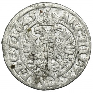 Schlesien, Habsburger Herrschaft, Ferdinand III, 3 Krajcary Wrocław 1645 MI