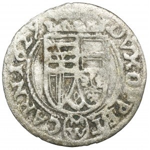 Silesia, Duchy of Troppau, Karl Eusebius, 1 Kreuzer Troppau 1629 MW