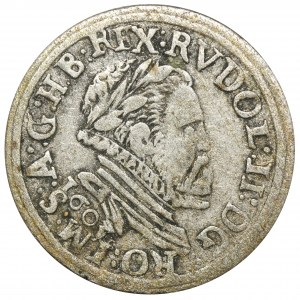 Austria, Rudolf II, 1 Krajcar Hall 1603 - BARDZO RZADKI