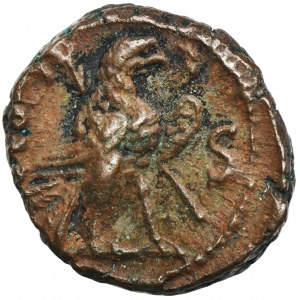 Rzym Prowincjonalny, Egipt, Aleksandria, Aurelian, Tetradrachma bilonowa - ex. Awianowicz