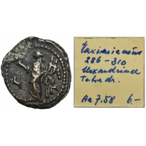 Provinzial Rom, Ägypten, Alexandria, Maximian Herculius, Münze Tetradrachme - ex. Avianovich