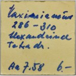 Rzym Prowincjonalny, Egipt, Aleksandria, Maksymian Herkuliusz, Tetradrachma bilonowa - ex. Awianowicz