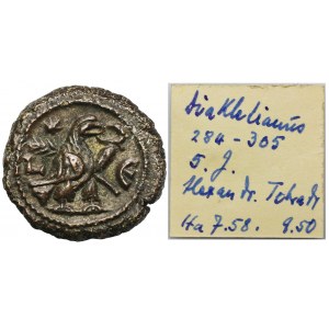 Rzym Prowincjonalny, Egipt, Aleksandria, Dioklecjan, Tetradrachma bilonowa - ex. Awianowicz