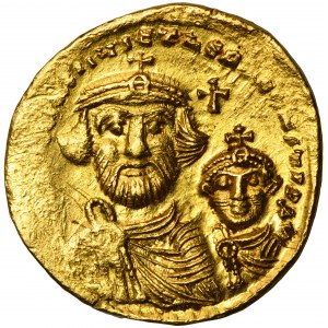 Byzantine Empire, Heraclius and Heraclius Constantinus, Solidus