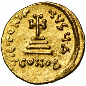 Byzantine Empire, Heraclius and Heraclius Constantinus, Solidus
