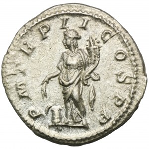 Roman Imperial, Macrinus, Denarius - RARE