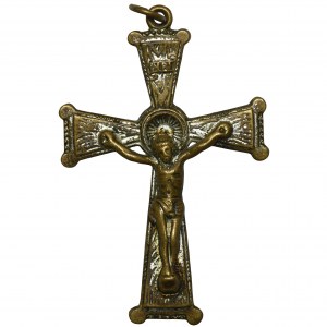 Messingkreuz frühes 20. Jahrhundert