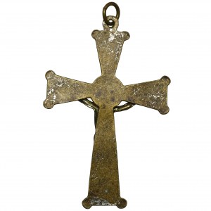 Brass cross from the beginning of the 20th century