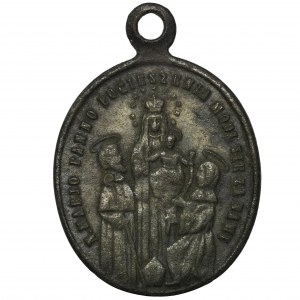 Medal of Our Lady of Consolation, St. Alphonsus XIX century