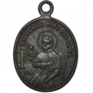 Medalik Matka Boska Pocieszenia, św. Alfons XIX wiek