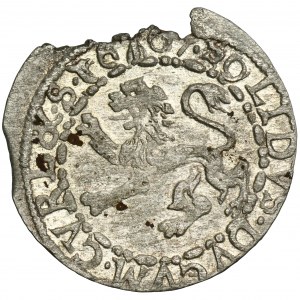 Duchy of Courland, Friedrich and Wilhelm Kettler, Schilling Mitau 1607 - RARE