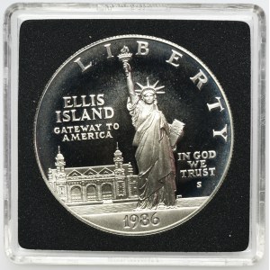 USA, 1 Dolar San Francisco 1986 S - Ellis Island