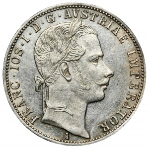 Austria, Franz Joseph I, 1 Floren Wien 1861 A