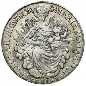 Hungary, Maria Teresa, 1/2 Thaler Kremnitz 1775 SK PD